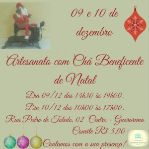 Artesanato com Chá Beneficente de Natal (1)