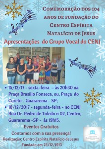 Apresentação grupo vocal